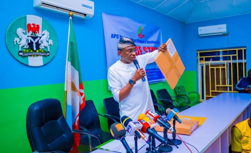 APC PRESIDENTIAL PRIMARY: Alia displays election materials ahead of Saturday’s Presidential Primary elections