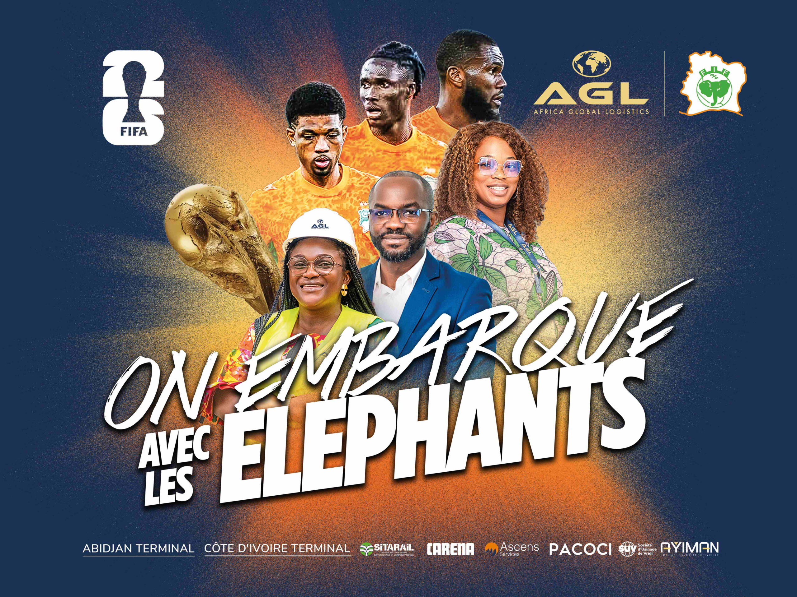 AGL Réaffirme Son Engagement Aux Côtés Des Éléphants De Côte D’ivoire Pour La Coupe Du Monde De Football 2026