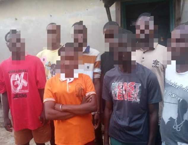 Eight Foreign Nationals arrested over alleged international fake kidnap syndicate in Ogun