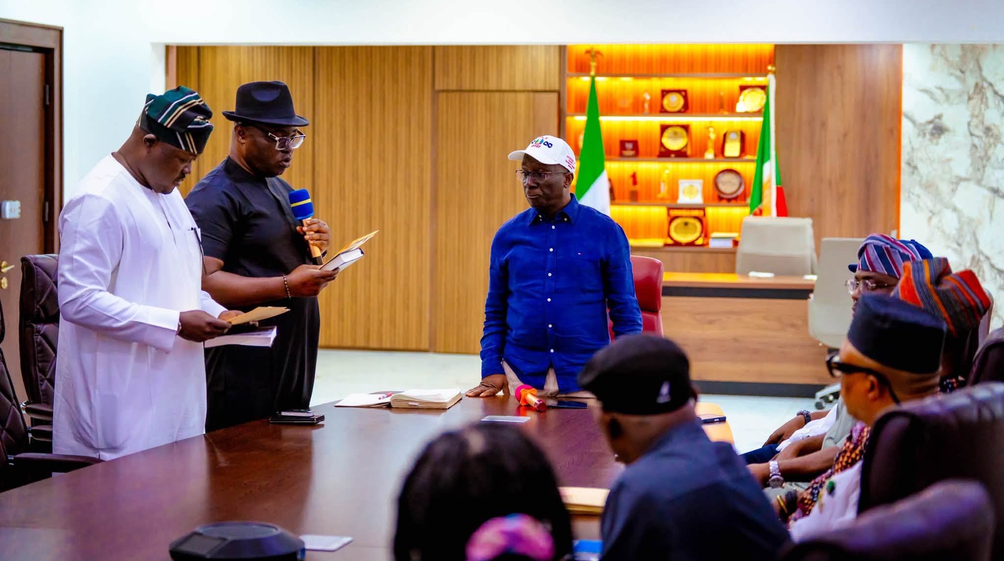 Okpebholo swears in Osifo as Education Commissioner