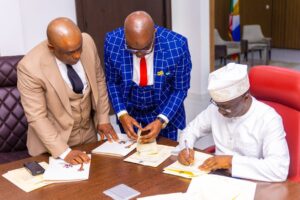 Okpebholo signs Edo Assembly funds management, judiciary autonomy bills into law