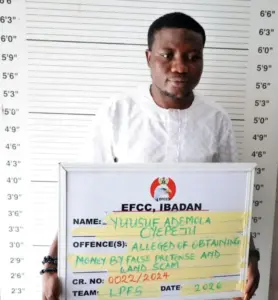 EFCC arraigns man over N13.6m property fraud in Oyo