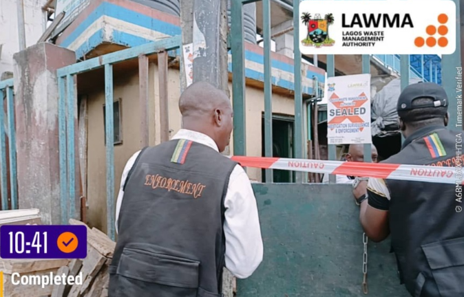 LAWMA identifies facilities for compliance enforcement in Ajah-Lekki