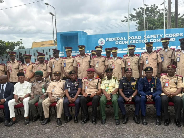 Ogun FRSC decorates 57 newly promoted Officers, charges them on road safety