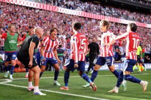La Liga: Atletico beat 10-man Real Madrid in Fiery Derby