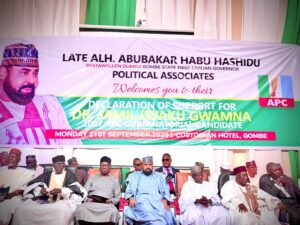 HASHIDU political associates endorse Dr Jamil Gwamna