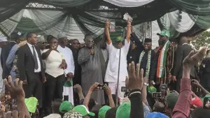 Atiku, Aregbesola receives Jegede, Other defectors to ADC in Ondo.