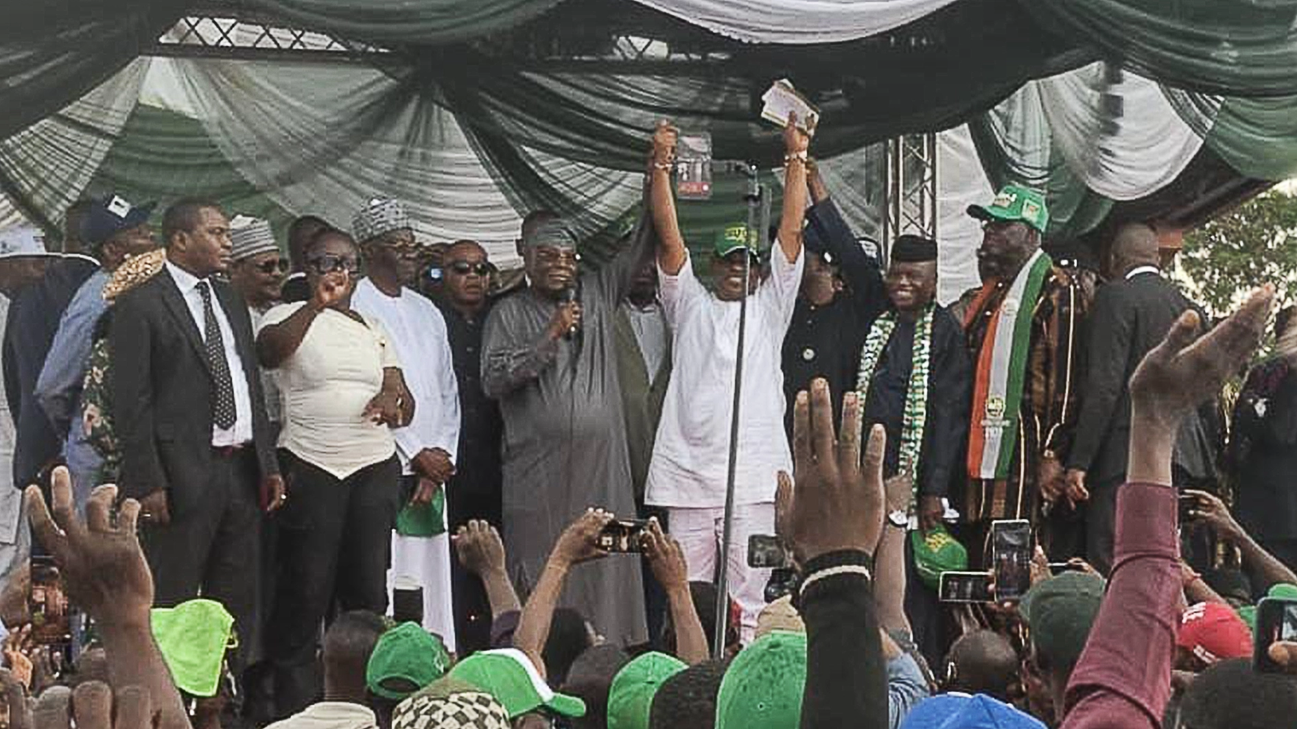 Atiku, Aregbesola receives Jegede, Other defectors to ADC in Ondo.