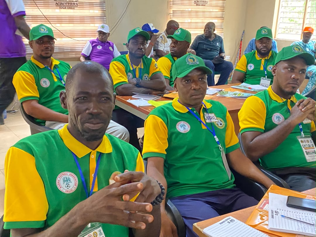 Eguavoen leads CAF D Licence training for 40 Grassroots Coaches in Ogun