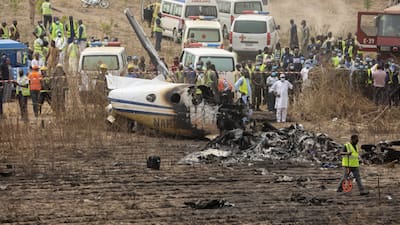 Air Force releases names of 25 people who died in aircraft accident as police says terrain difficult one