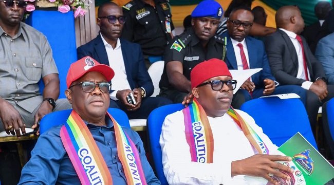 Wike, Fubara unite for Tinubu, as rainbow coalition unveils 2027 candidates