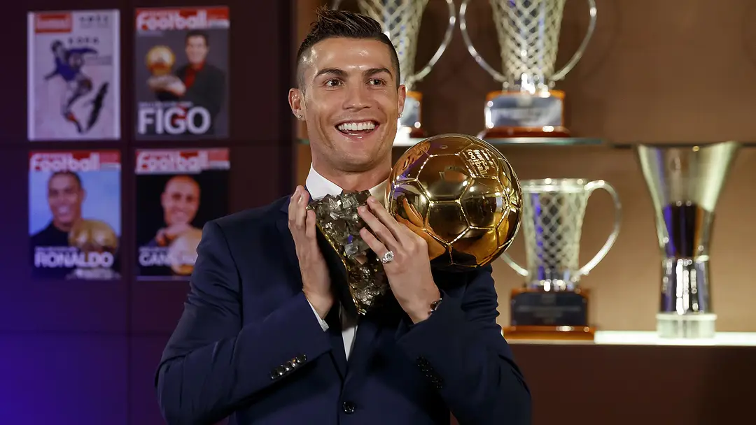 Ronaldo leads Ballon d'Or fan poll for greatest winner of all time
