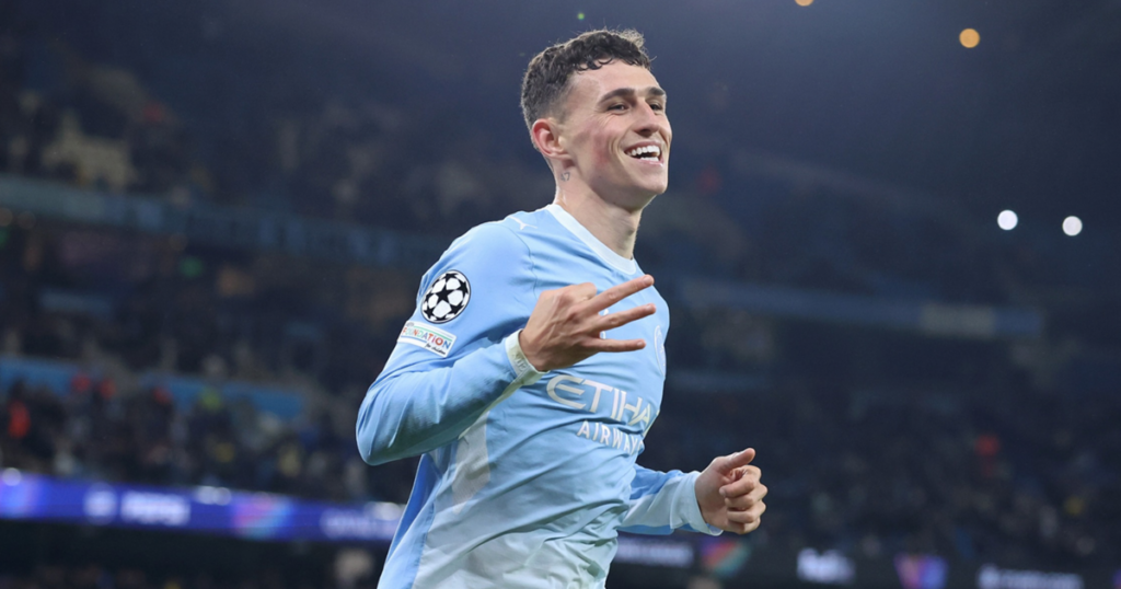 Foden hat-trick inspires Man City to 5-1 Champions League win over AEK Athens
